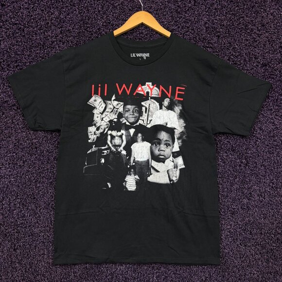 Lil Wayne Tha Carter Collection Album Art Collage T-Shirt L - Picture 1 of 4